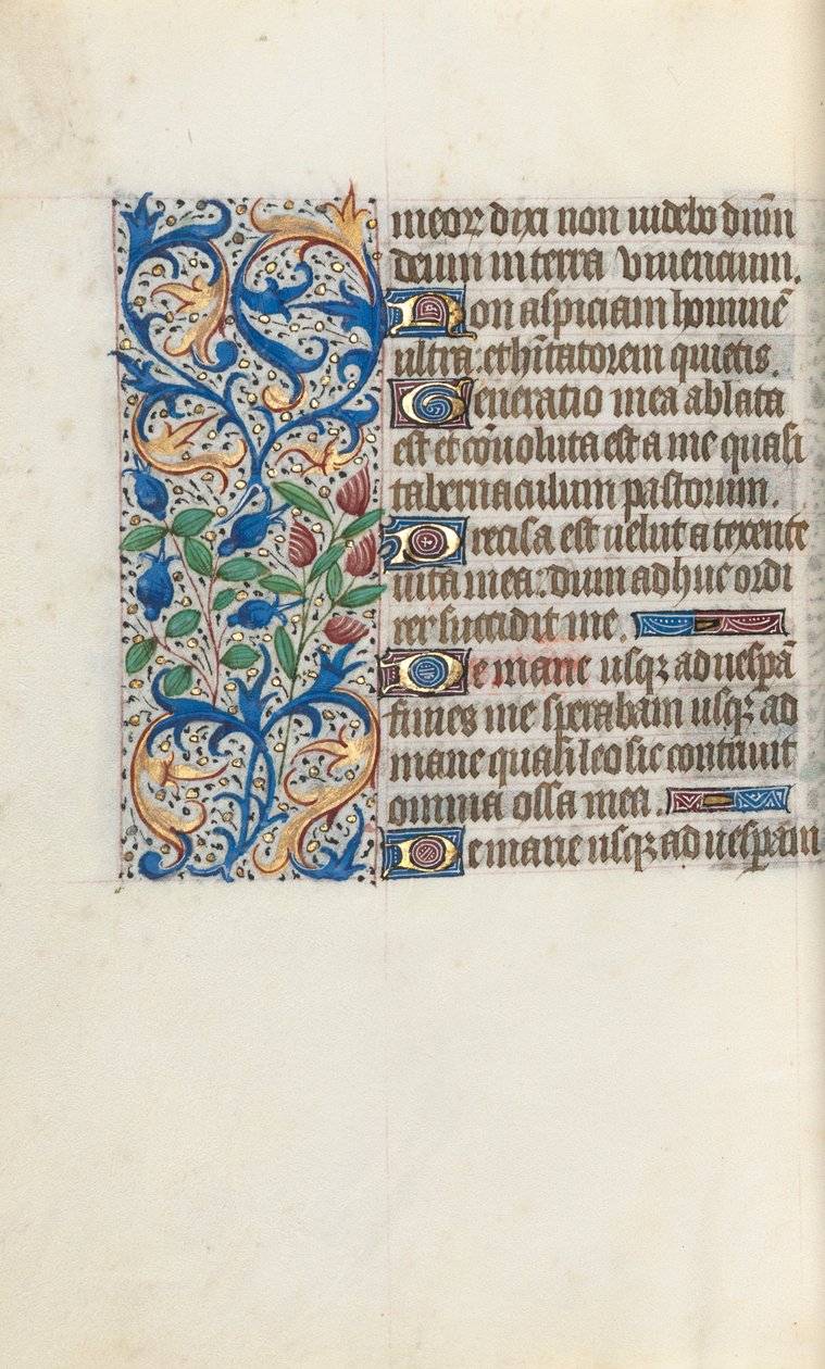 Księga godzin Korzystanie z Rouen: fol. 139v, ok. 1470. autorstwa Master of the Geneva Latini