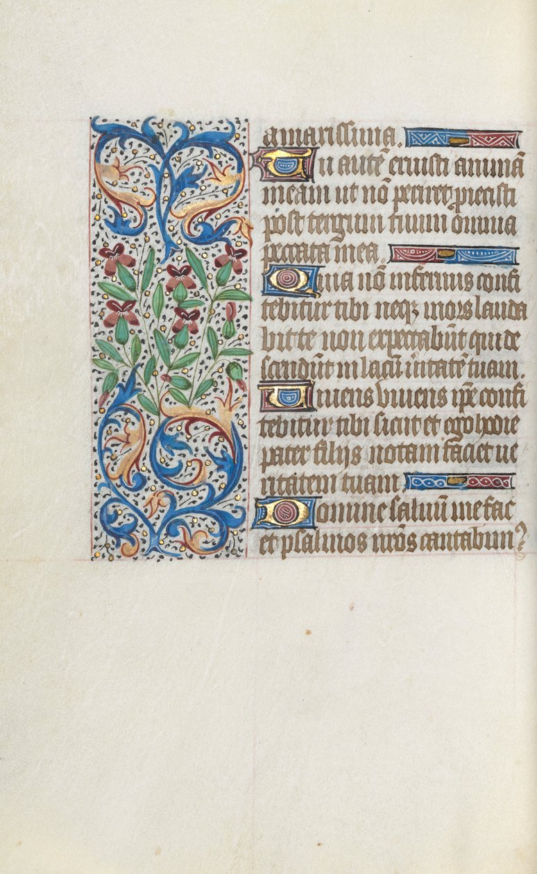 Księga godzin Korzystanie z Rouen: fol. 140v, ok. 1470. autorstwa Master of the Geneva Latini