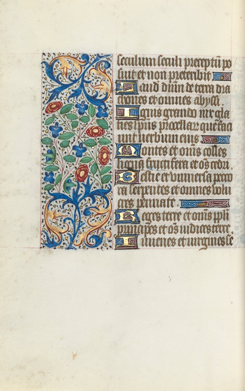 Księga godzin Korzystanie z Rouen: fol. 141v, ok. 1470. autorstwa Master of the Geneva Latini
