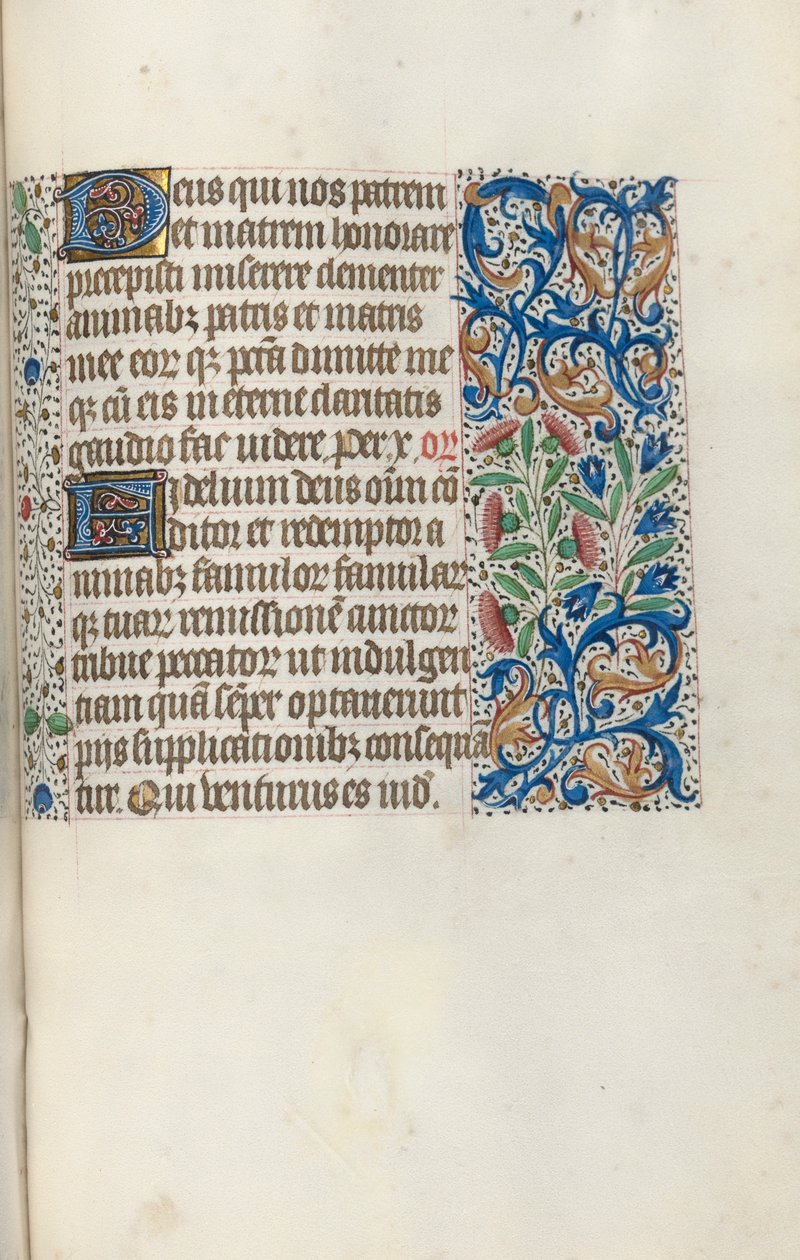 Księga godzin Korzystanie z Rouen: fol. 146r, ok. 1470. autorstwa Master of the Geneva Latini