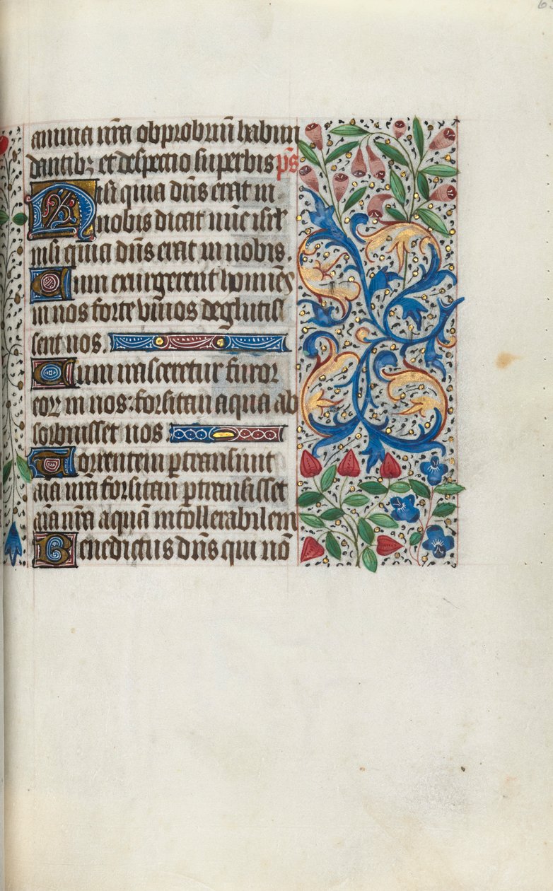 Księga godzin Korzystanie z Rouen: fol. 65r, ok. 1470. autorstwa Master of the Geneva Latini