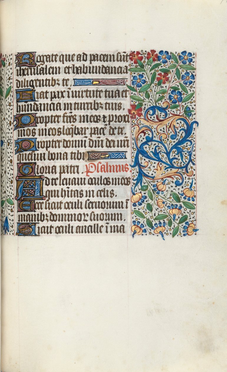 Księga godzin Korzystanie z Rouen: fol. 70r, ok. 1470. autorstwa Master of the Geneva Latini