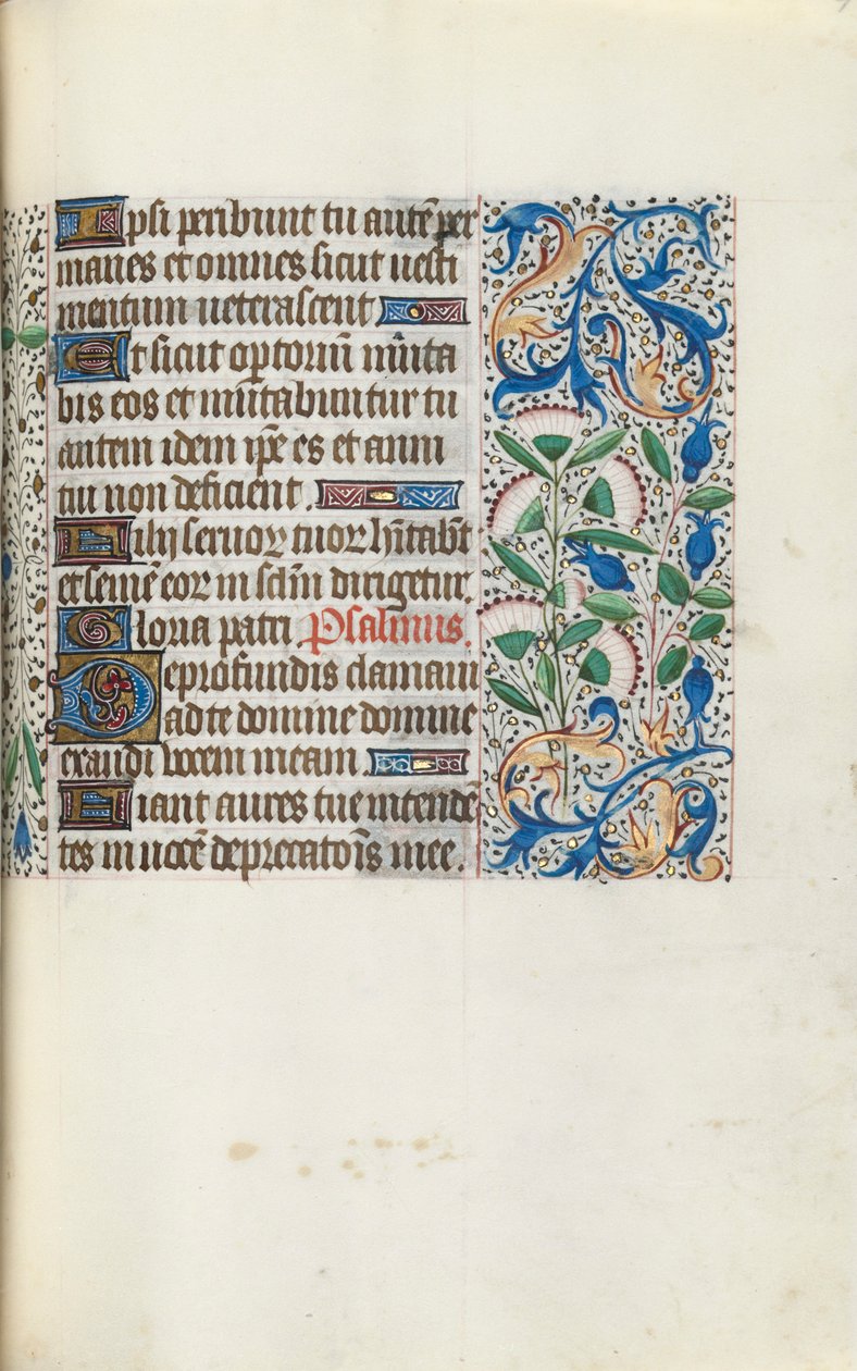 Księga godzin Korzystanie z Rouen: fol. 90r, ok. 1470. autorstwa Master of the Geneva Latini