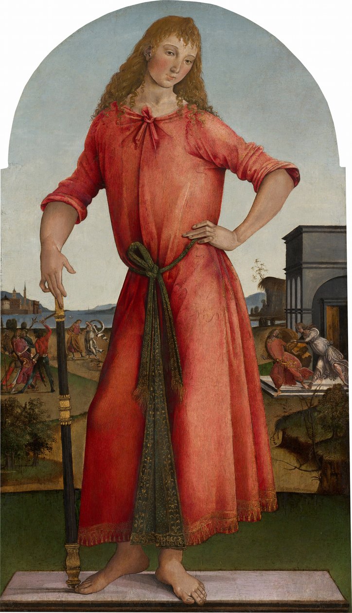Józef z Egiptu, ok. 1490/1495 (olej na desce przeniesiony na płótno) autorstwa Master of the Griselda Legend