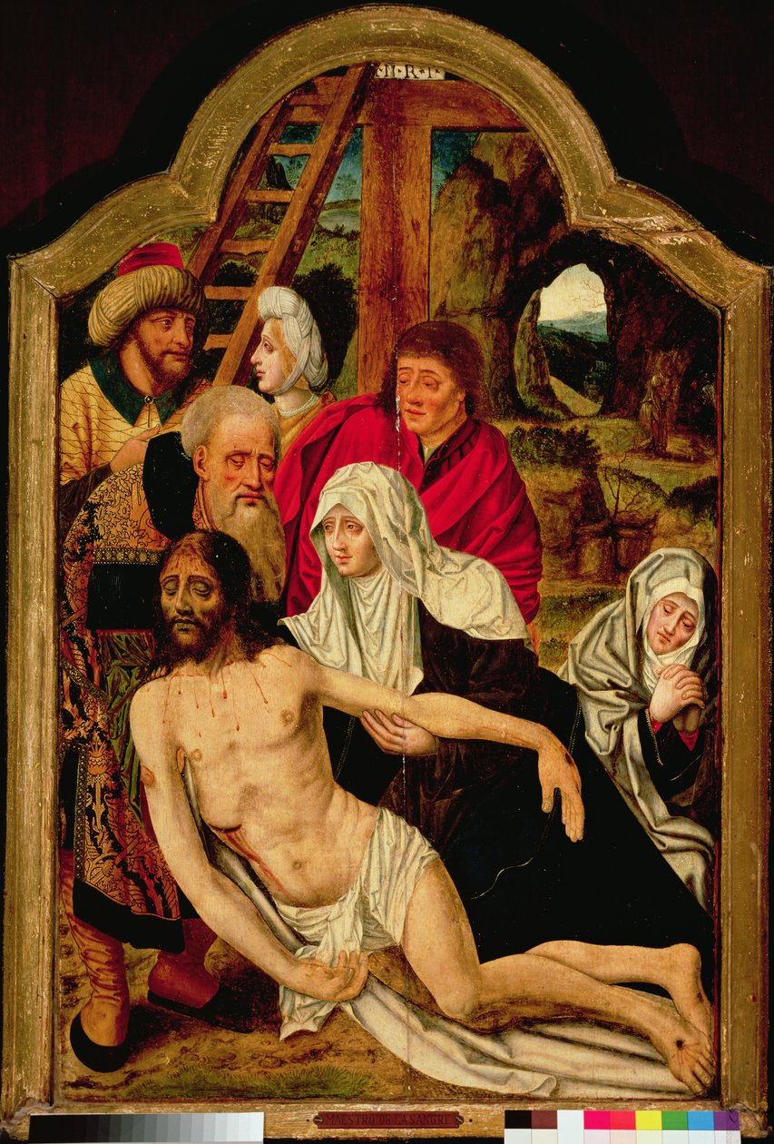 Zejście z krzyża autorstwa Master of the Holy Blood
