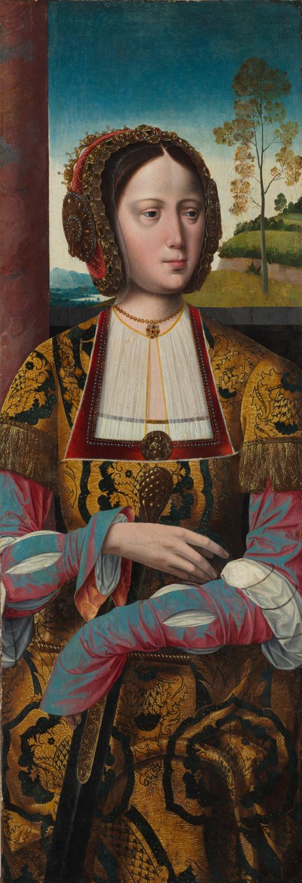 Święta Katarzyna autorstwa Master of the Holy Blood