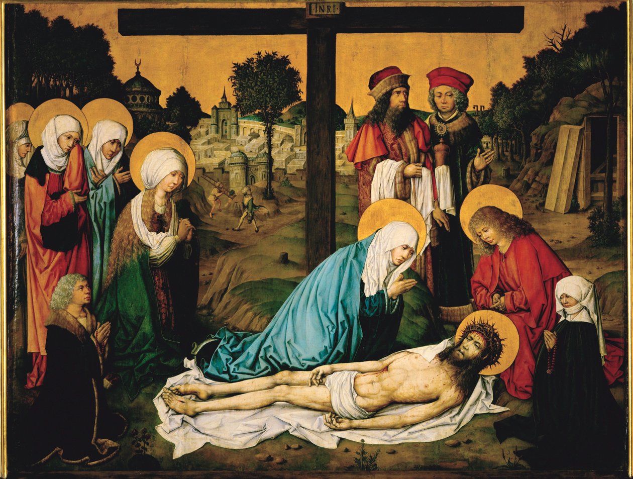 Deploracja autorstwa Master of the Housebook