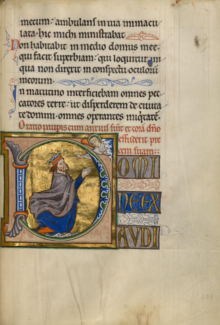 Psałterz autorstwa Master of the Ingeborg Psalter