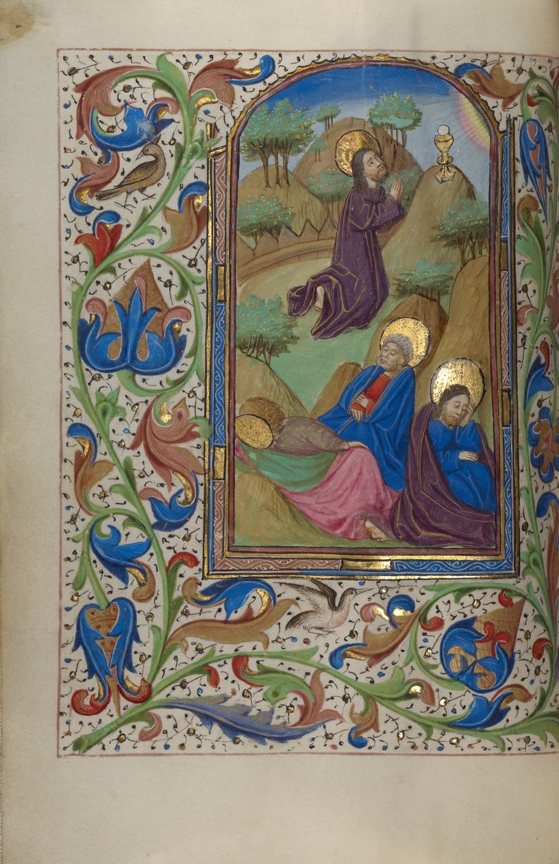 Agonia w ogrodzie autorstwa Master of the Lee Hours