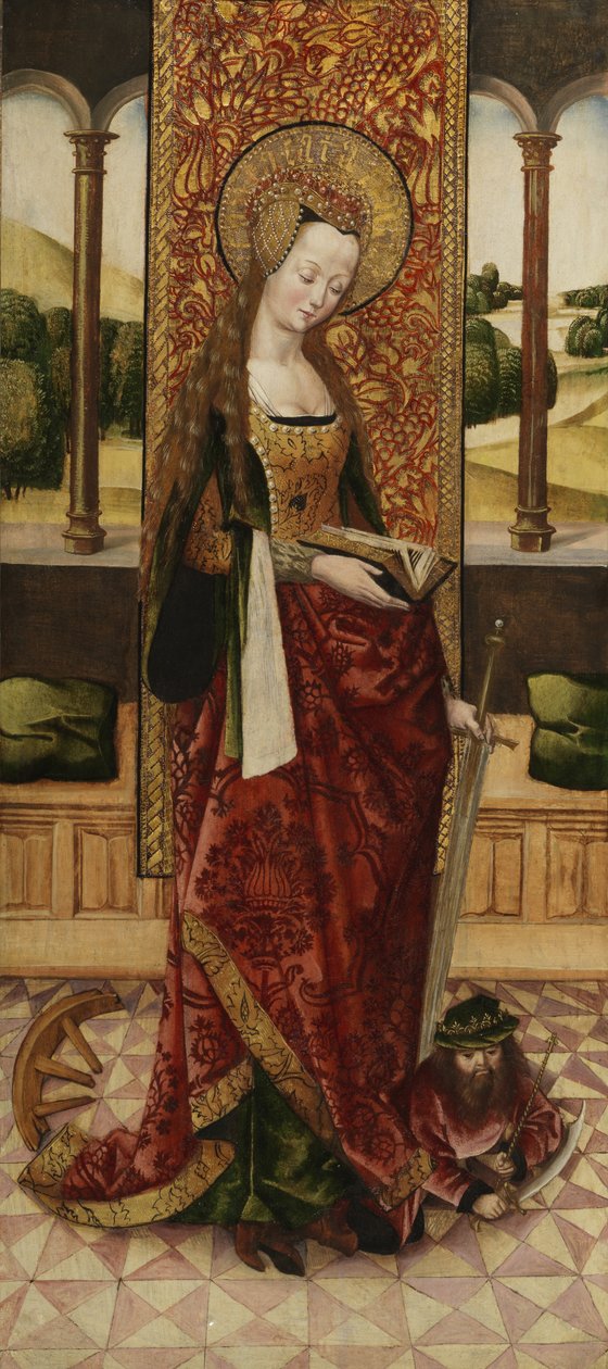 Święta Katarzyna autorstwa Master of the Lee Triptych