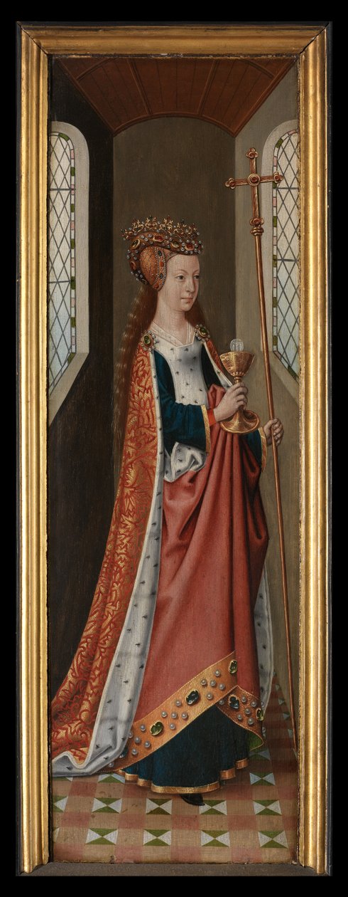 Alegoryczna postać Kościoła, z Legendy św. Urszuli autorstwa Master of the Legend of St. Ursula