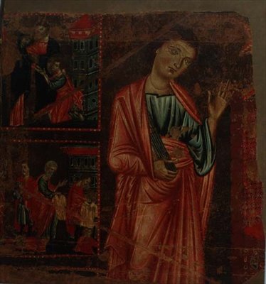 St. James (tempera na panelu) autorstwa Master of the Magdalen