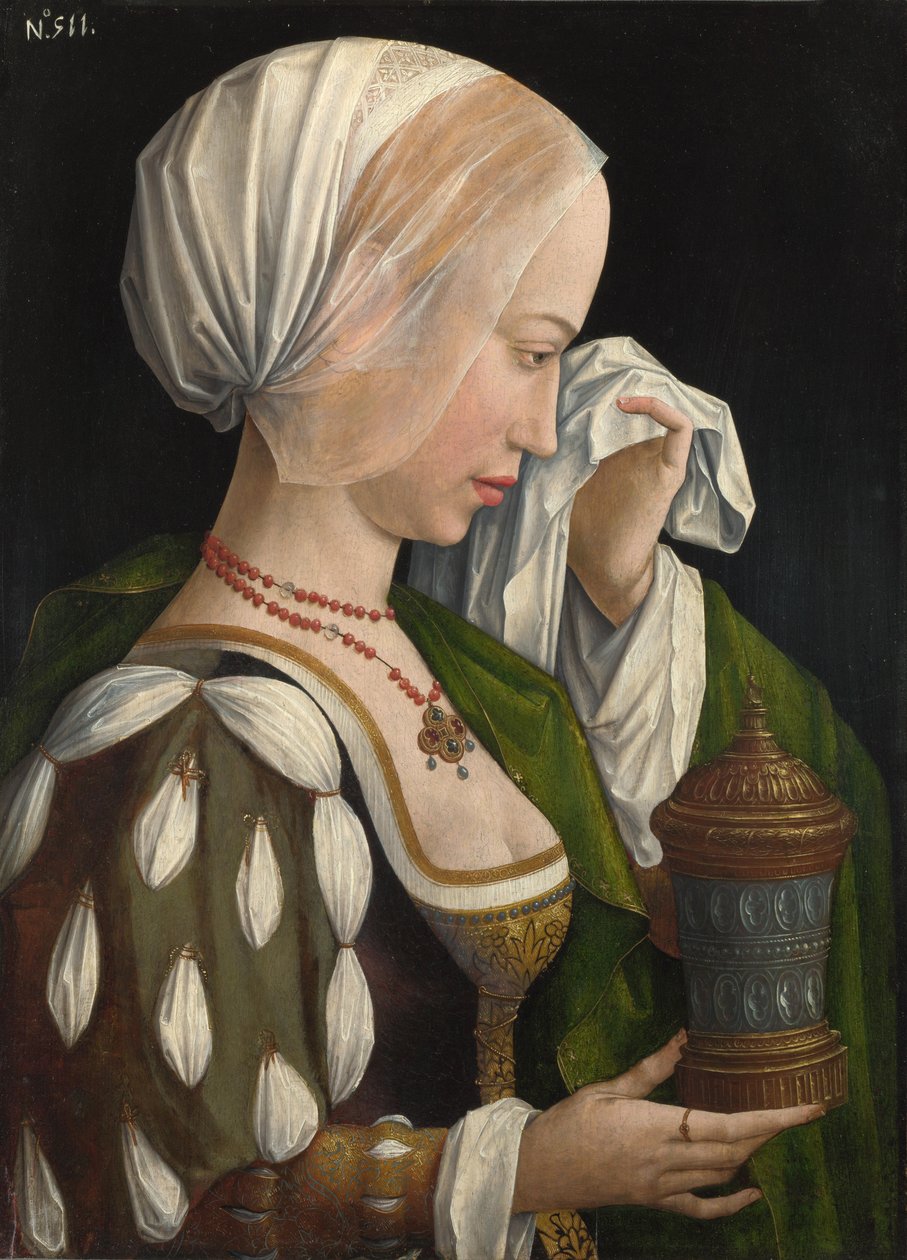 Płacz Magdaleny, c. 1525 autorstwa Master of the Magdalen Legend,