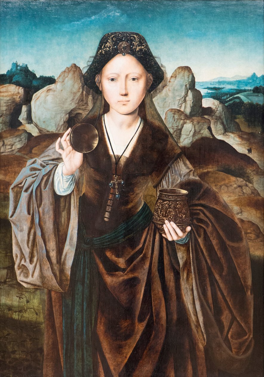 Maria Magdalena autorstwa Master of the Mansi Magdalen