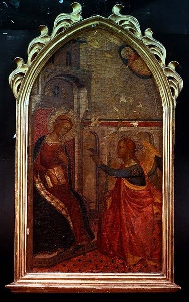 Zwiastowanie autorstwa Master of the Misericordia