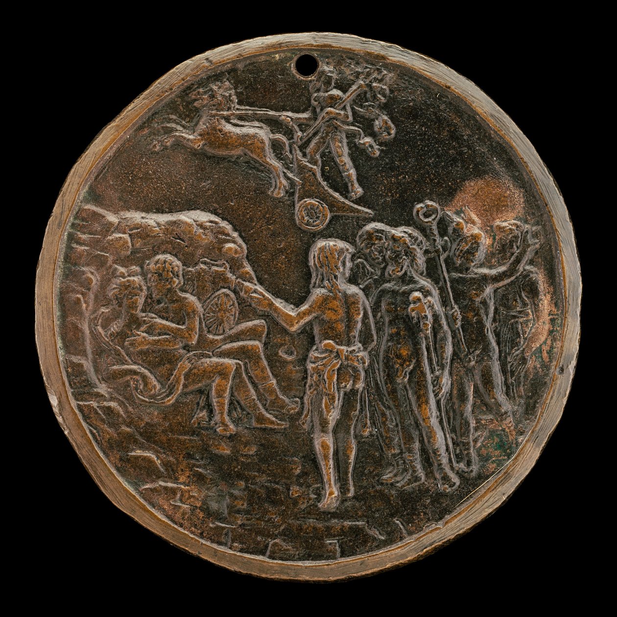 Mars i Wenus, czwarta ćwierć XV wieku. autorstwa Master of the Orpheus Legend