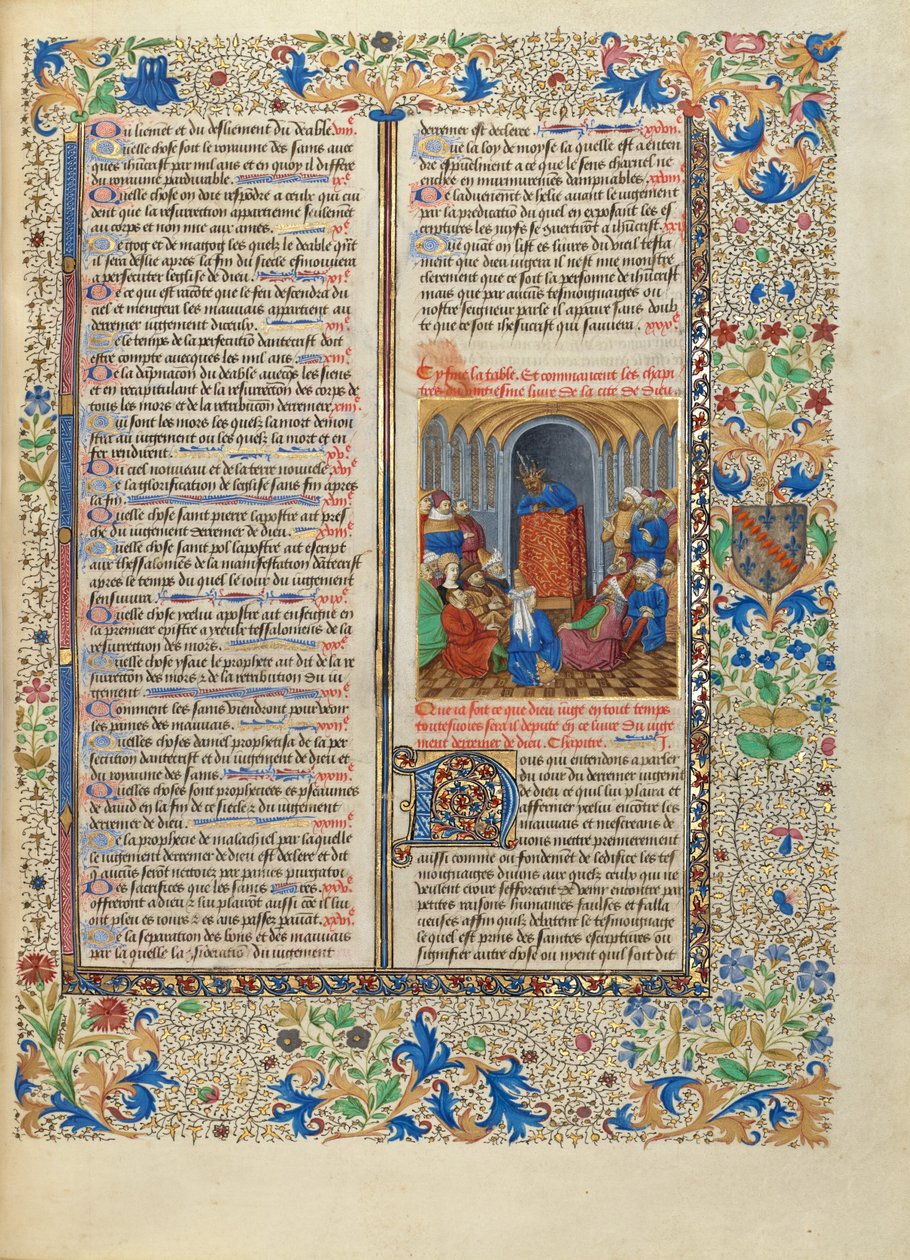 Przepowiadanie diabłów autorstwa Master of the Oxford Hours