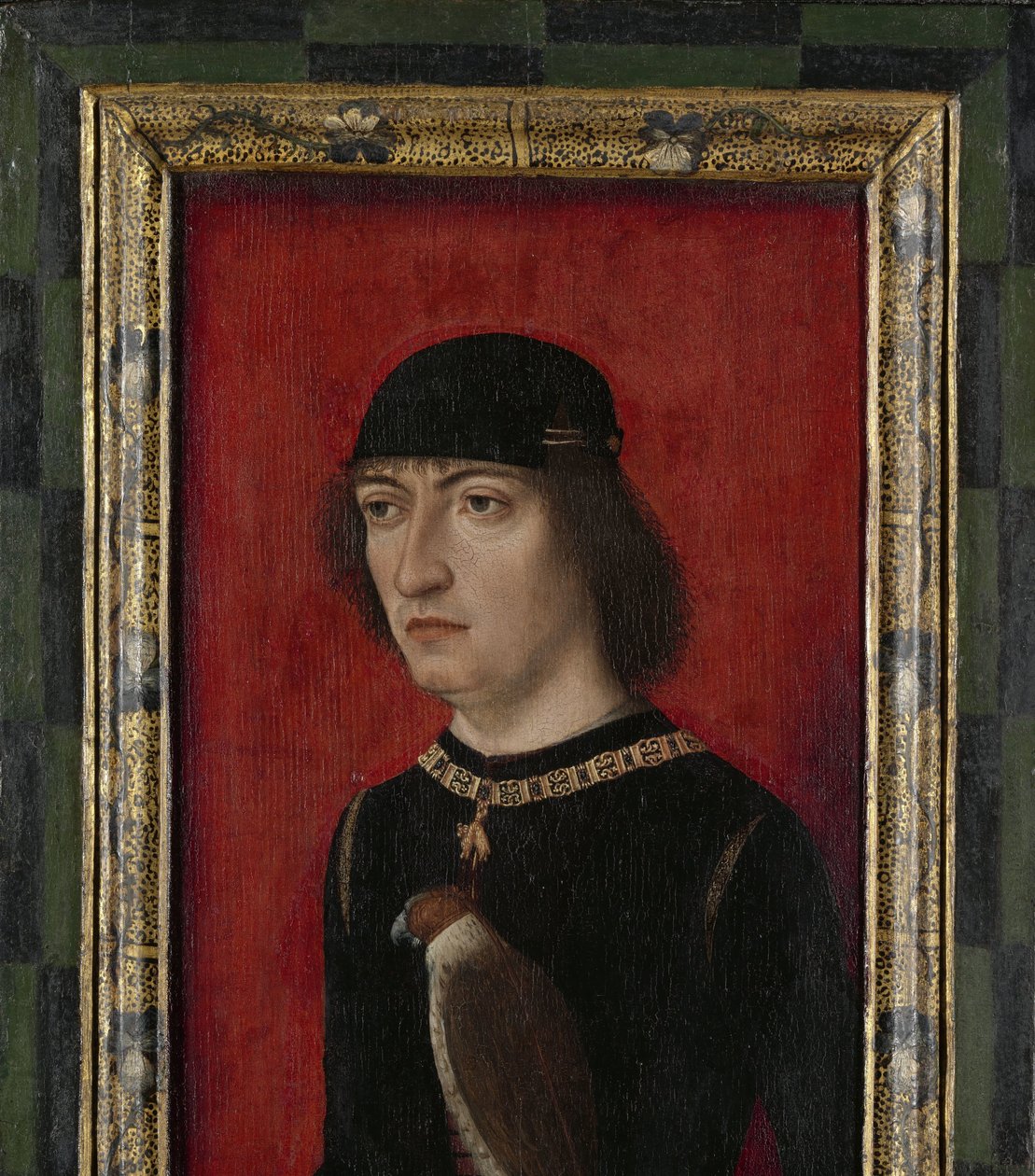 Portret Engelberta II, hrabiego Nassau Portret Engelberta II, hrabiego Nassau, pana Bredy. Regent nad całą Holandią w imieniu Philips the Fair autorstwa Master of the Portraits of Princes