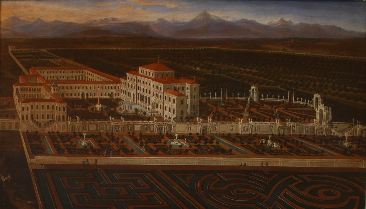 Pałac i ogrody Venaria Reale autorstwa Master of the Residenze Sabaude