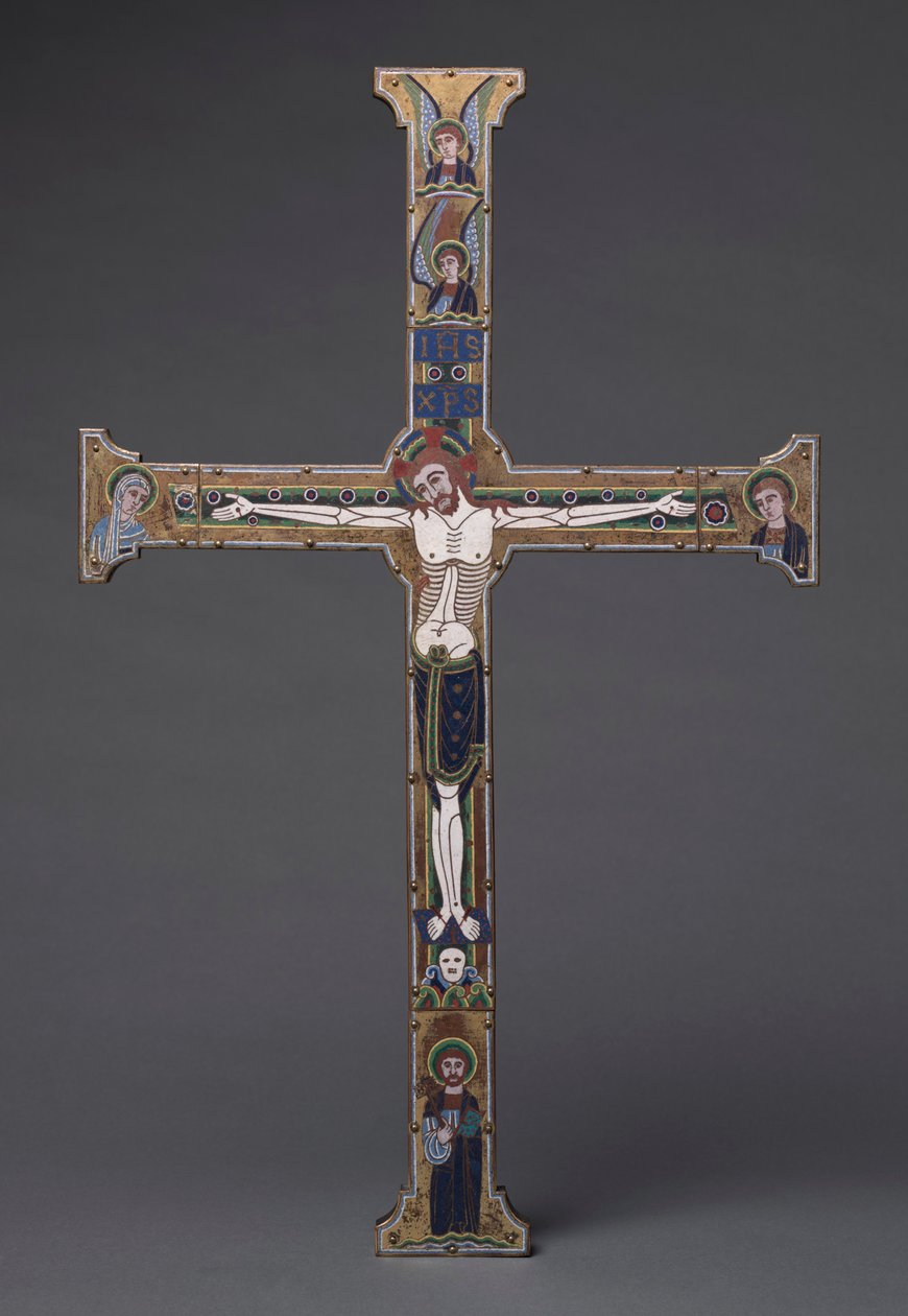 Krzyż Spitzera, c. 1190. autorstwa Master of the Royal Plantagenet Workshop