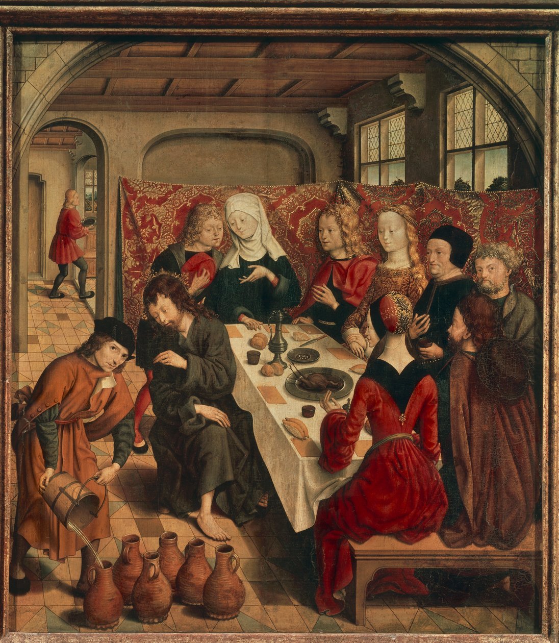 Ślub w Kanie autorstwa Master of the Saint Bartholomew Altarpiece