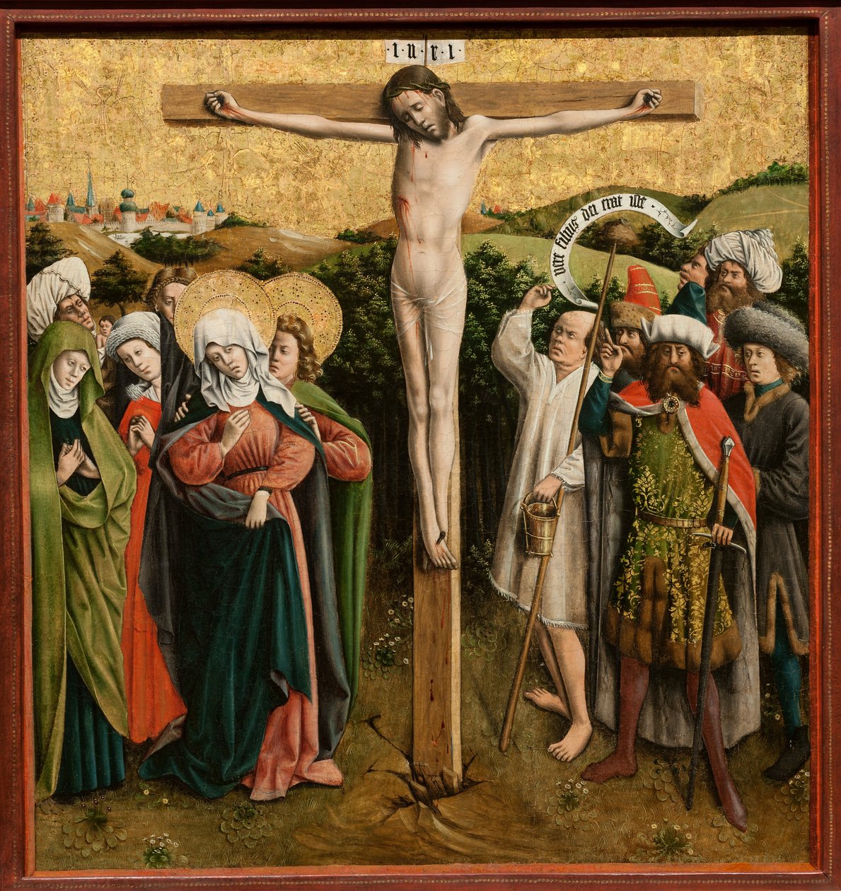 Ołtarz z Męką Pańską autorstwa Master of the Schlägl Altarpiece