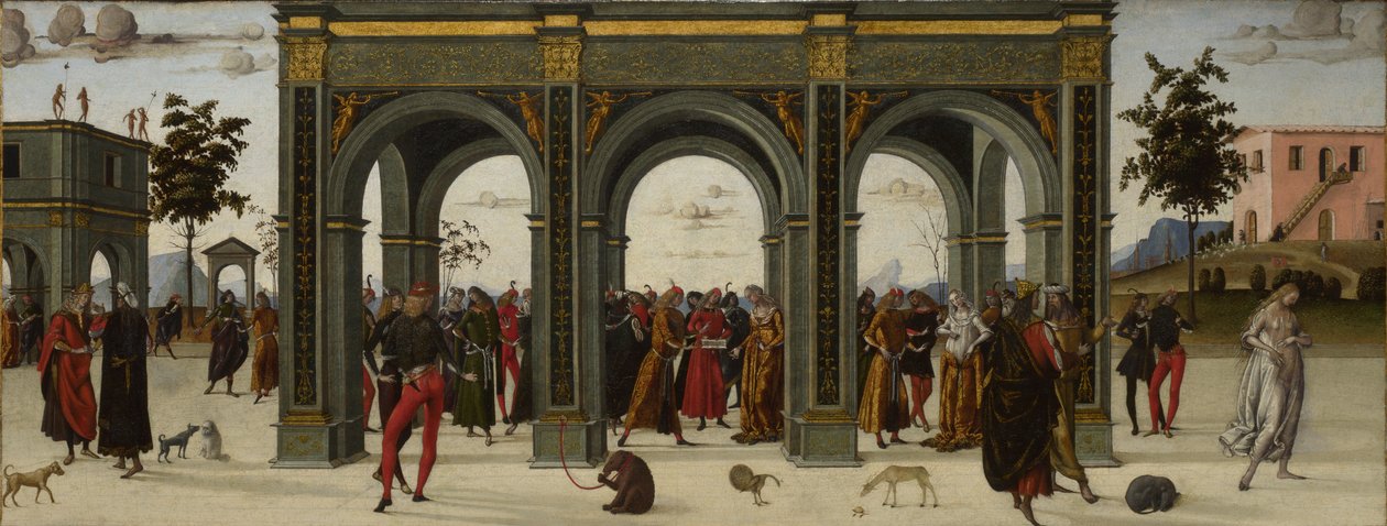 Historia Gryzeldy. Część II: Wygnanie, ok. 1490-1495 autorstwa Master of the Story of Griselda