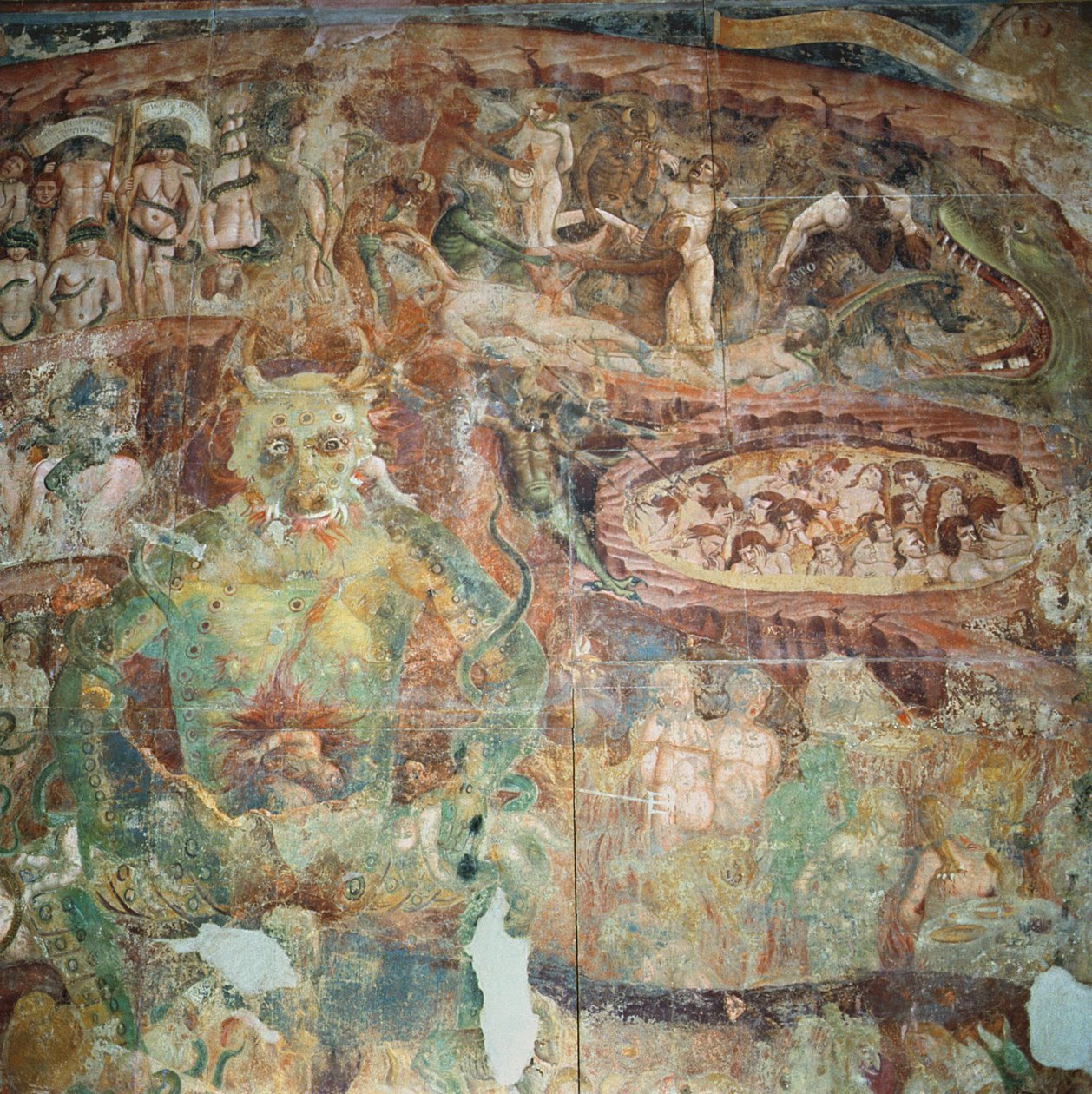 Piekło, 1360-70 autorstwa Master of the Triumph of Death