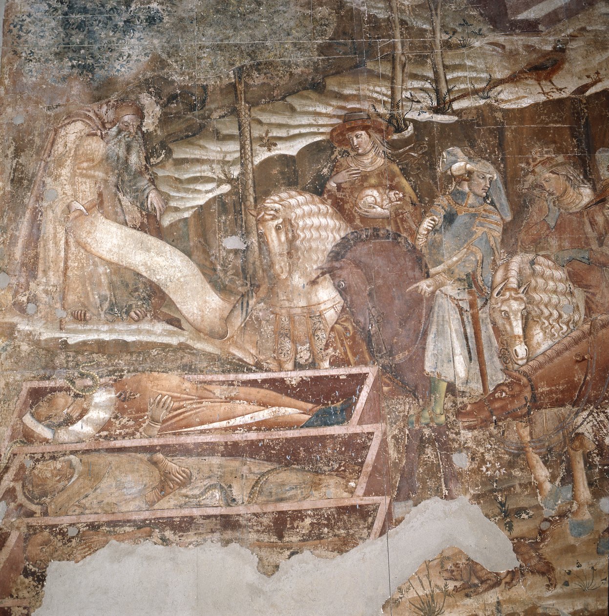 Triumf śmierci (detal 34572) autorstwa Master of the Triumph of Death