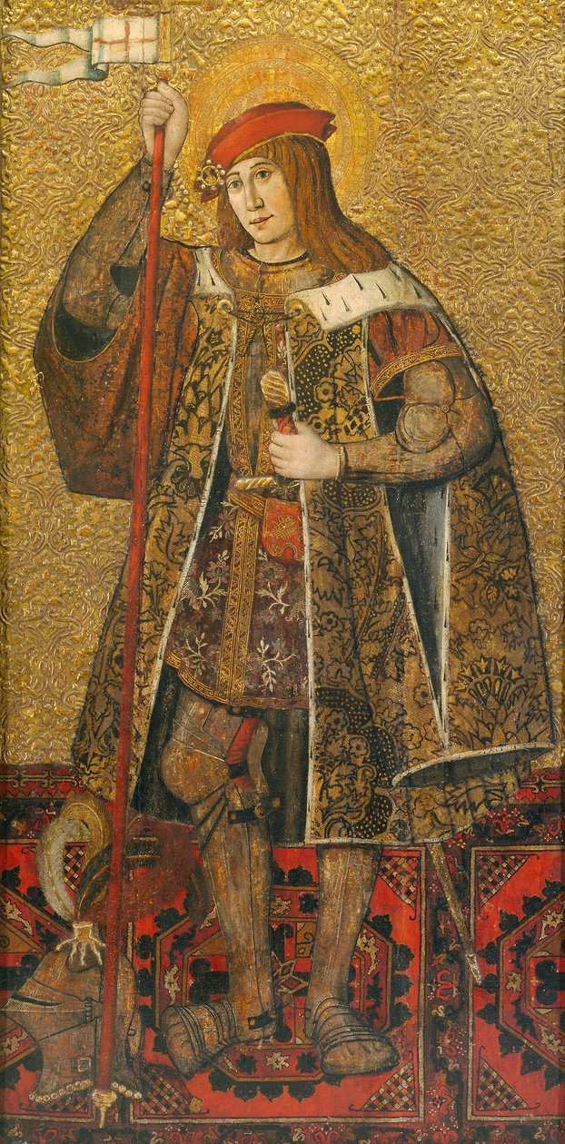 Święty Wojownik autorstwa Master of the Visitation
