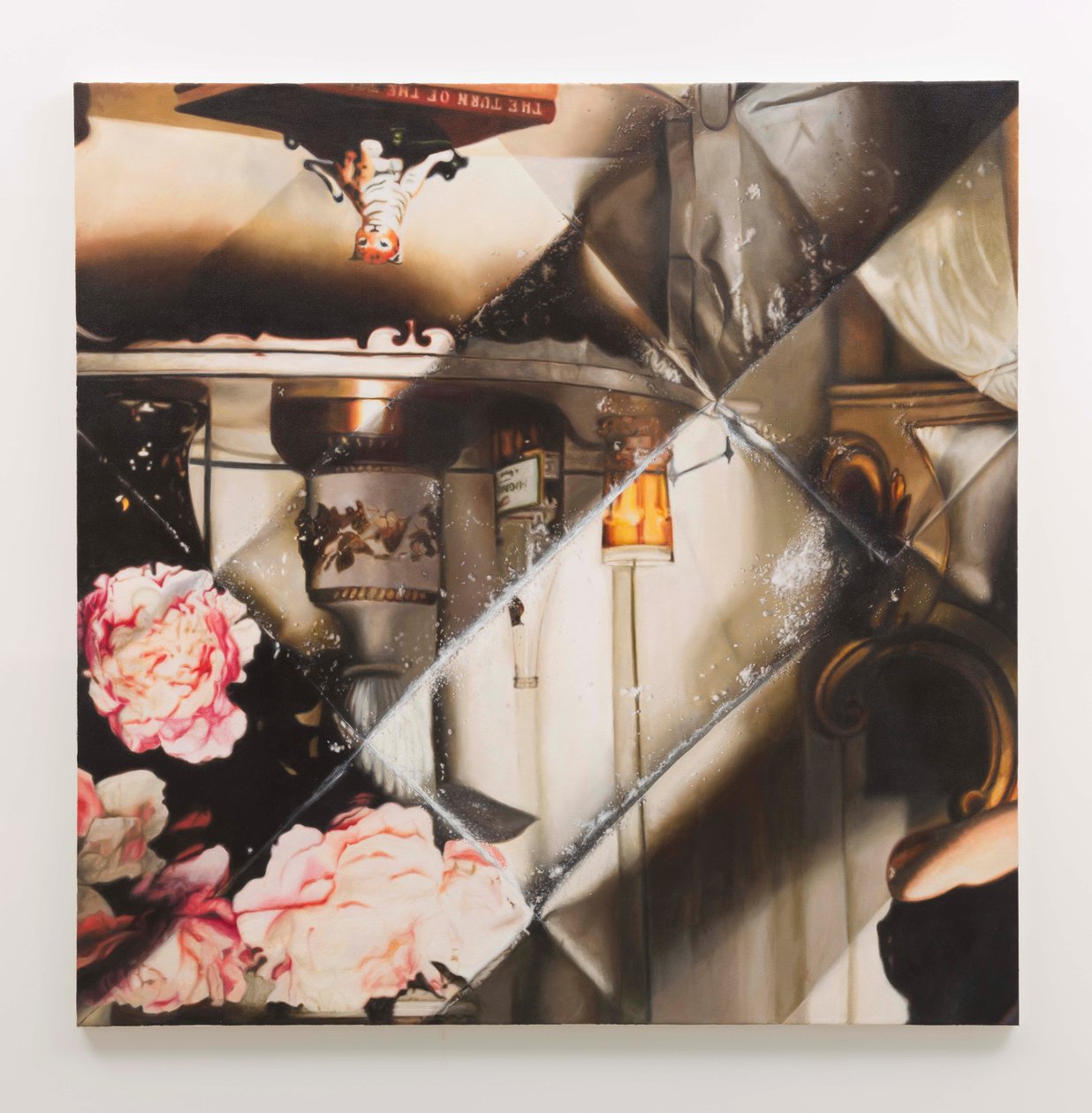 Smocze legowisko, 2013 (olej na płótnie) autorstwa Mat Collishaw