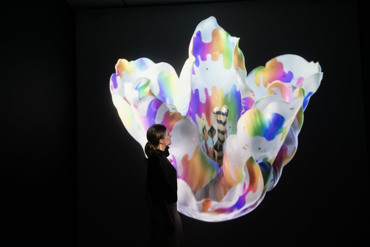 Heterosis, na wystawie "Petrichor" autorstwa Mata Collishawa w Kew Gardens, Londyn, 2023 r. (zdjęcie) autorstwa Mat Collishaw