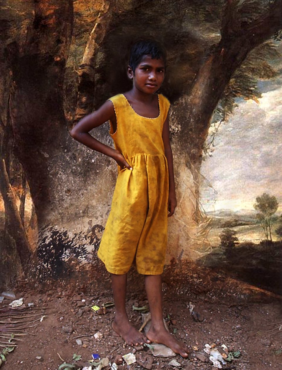 Idle Young 4, 2005 (odbitka fotograficzna typu C) autorstwa Mat Collishaw