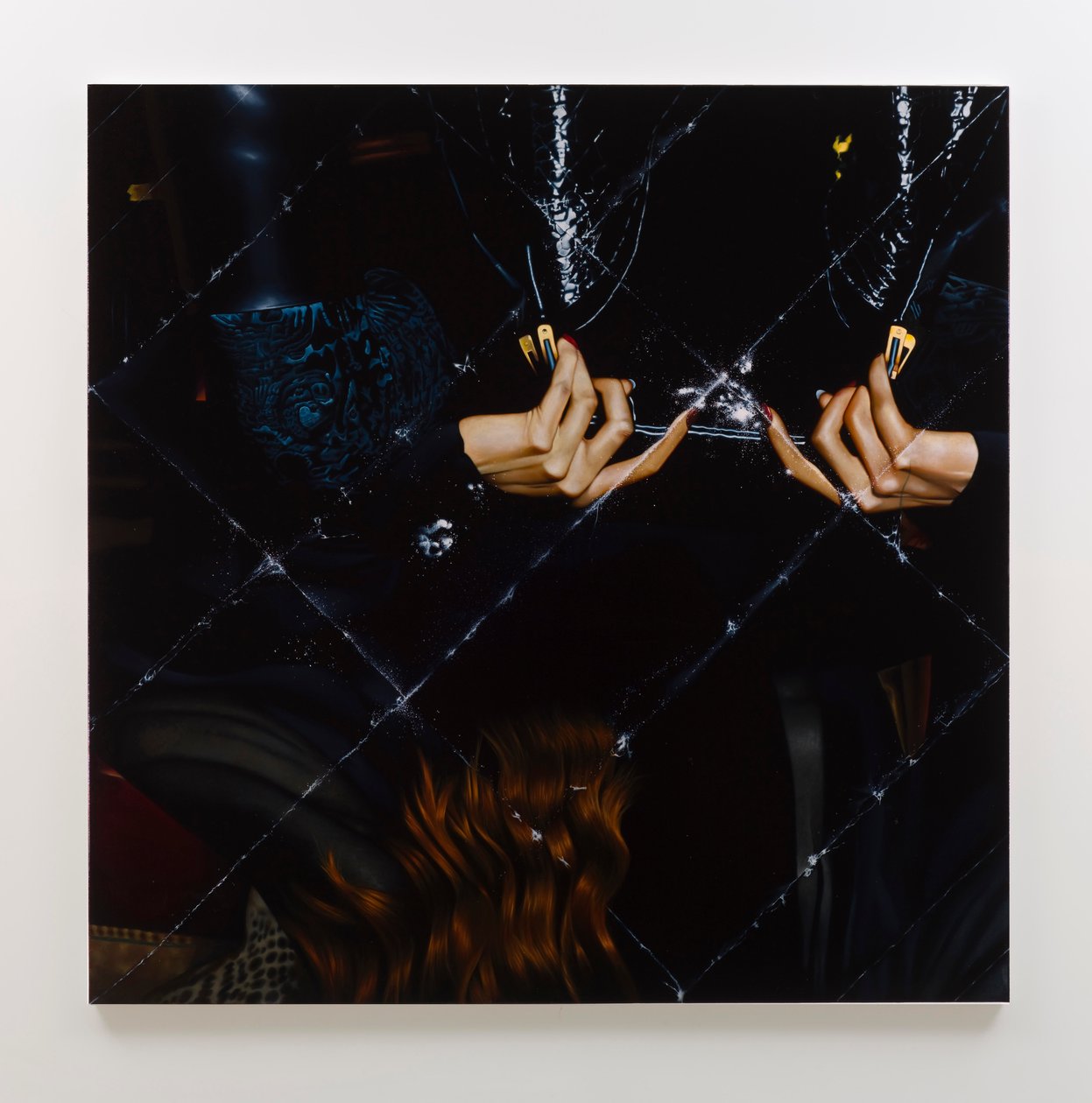 Idol Hour, 2013 (olej na płótnie) autorstwa Mat Collishaw