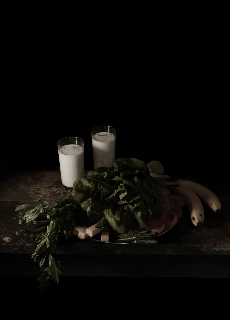 Ostatni posiłek w celi śmierci, Teksas; Frank McFarland, 2011 (zdjęcie typu C) autorstwa Mat Collishaw