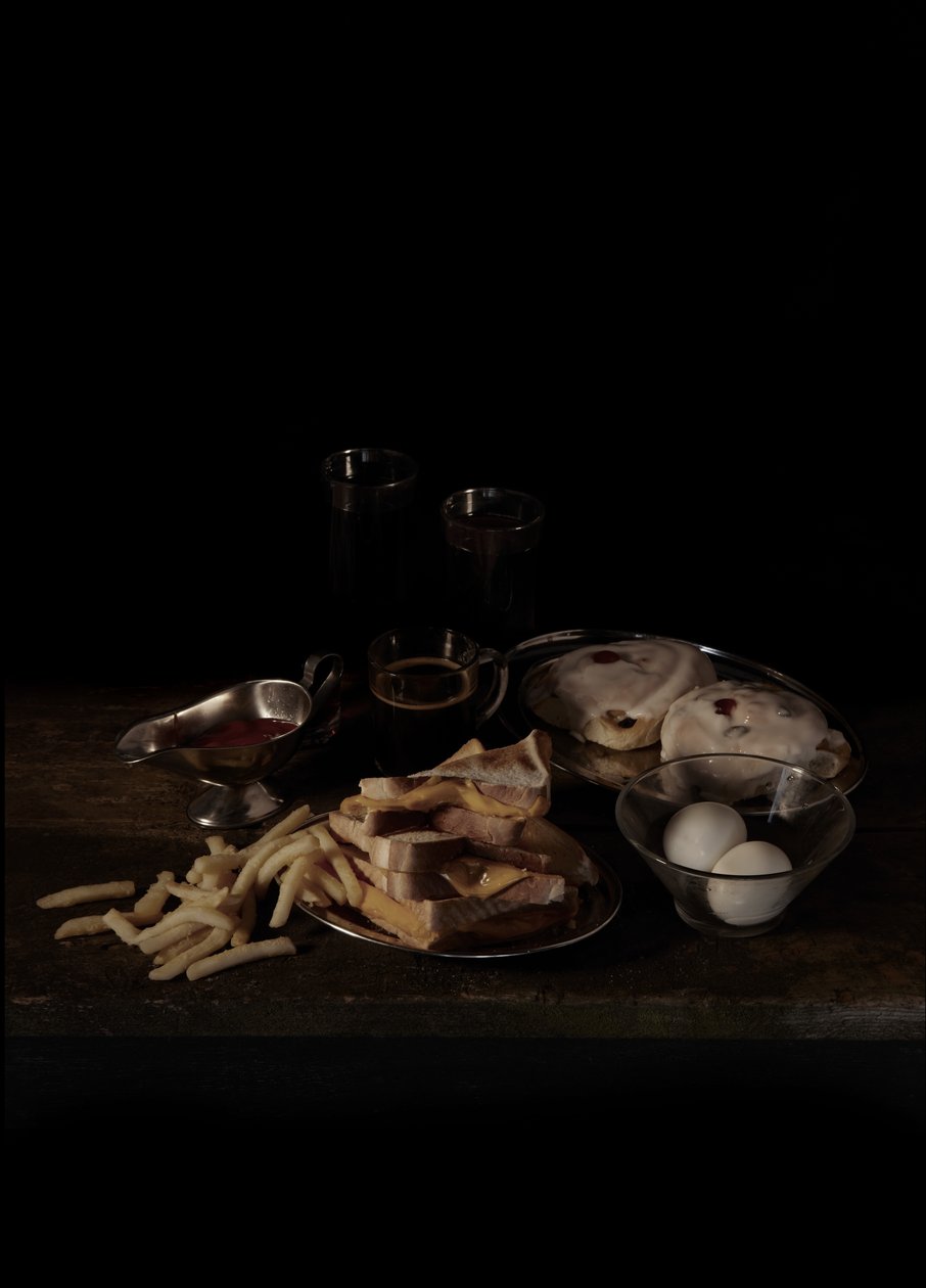 Ostatni posiłek w celi śmierci, Teksas; Gary Miller, 2011 (zdjęcie typu C) autorstwa Mat Collishaw