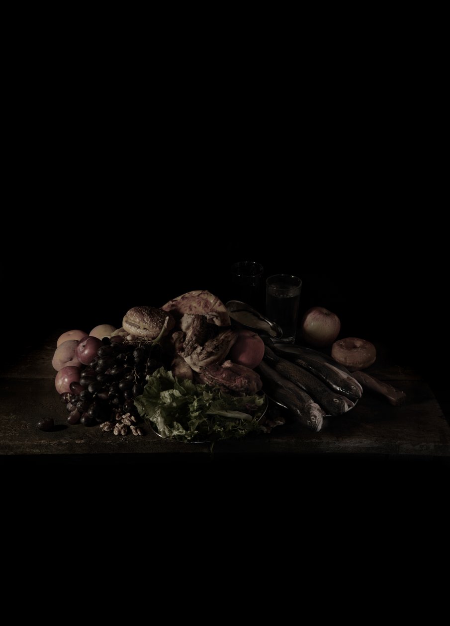 Ostatni posiłek w celi śmierci, Teksas; Juan Soria, 2011 (zdjęcie typu C) autorstwa Mat Collishaw