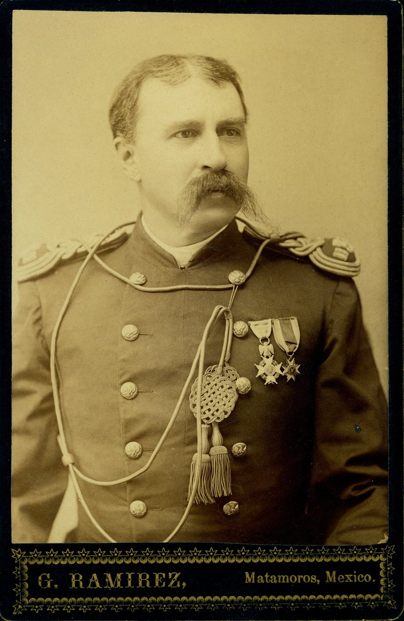 John Burges Johnson, kapitan 3. Kawalerii Armii USA autorstwa Matamoros G. Ramirez