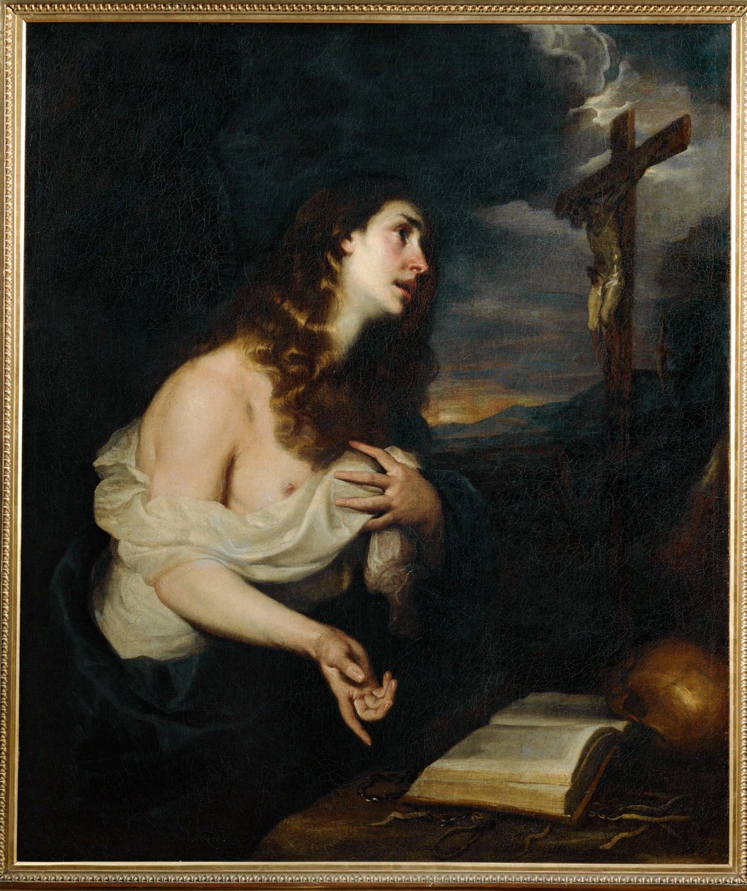 Maria Magdalena, pokutnica (obraz na płótnie) autorstwa Mateo Cerezo