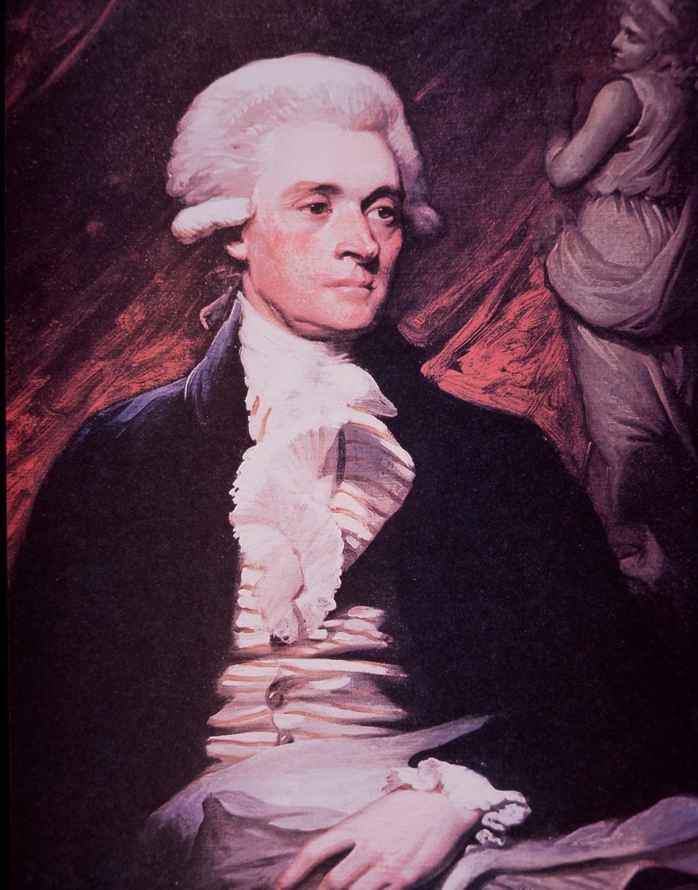 Thomas Jefferson ambasadorem USA we Francji autorstwa Mather (after) Brown