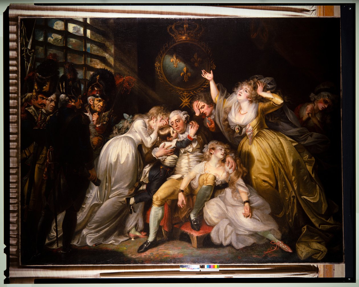 Król Francji Ludwik XVI (płótno) autorstwa Mather Brown