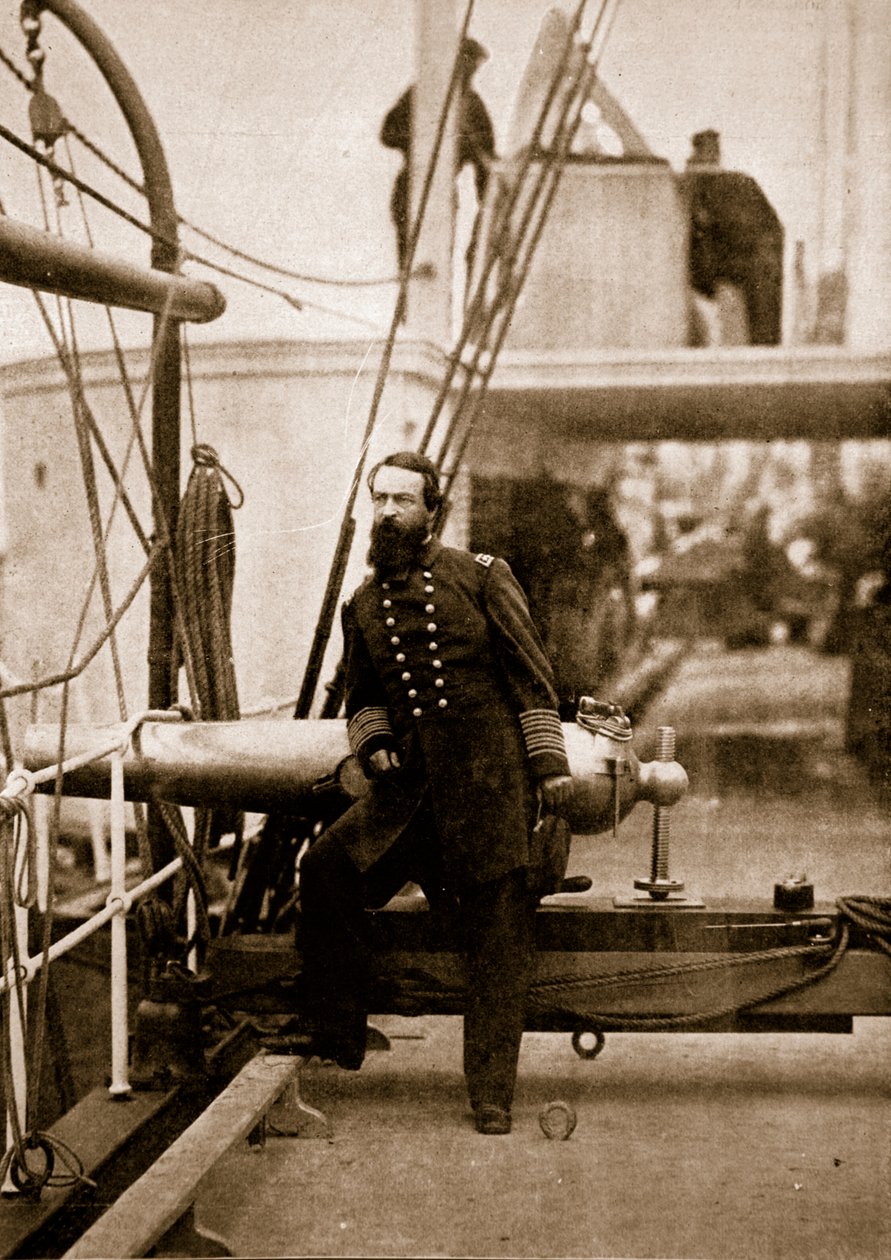 Admirał David D. Porter, 1861-65 autorstwa Mathew B. Brady