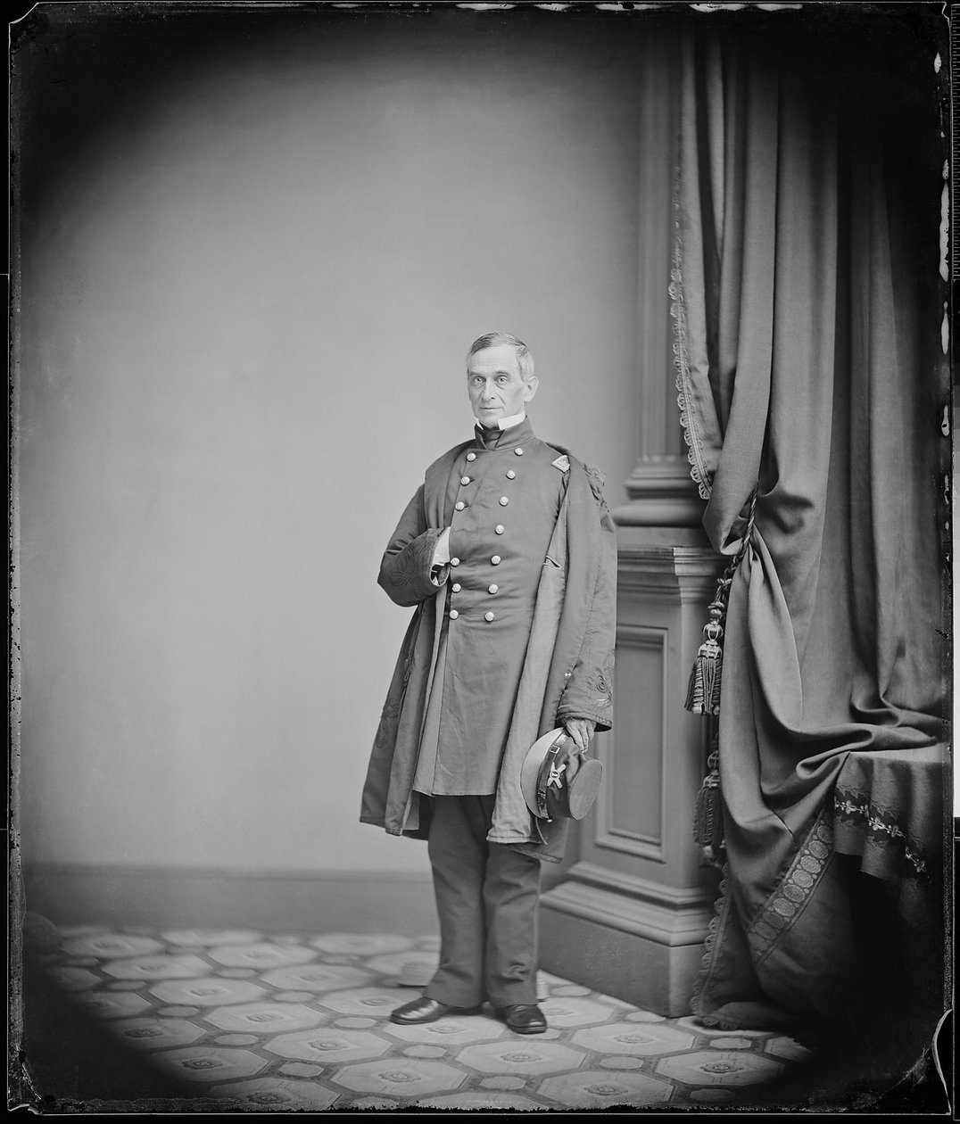 Major Robert Anderson, koniec kwietnia 1861 r autorstwa Mathew B. Brady