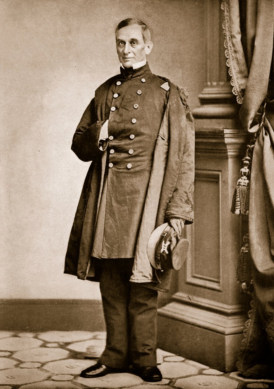 Major Robert Anderson, 1861-65 autorstwa Mathew B. Brady