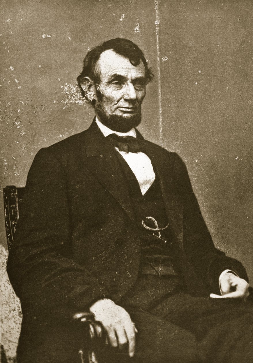 „Brady Lincoln”: portret Abrahama Lincolna, 1894 r autorstwa Mathew B. Brady