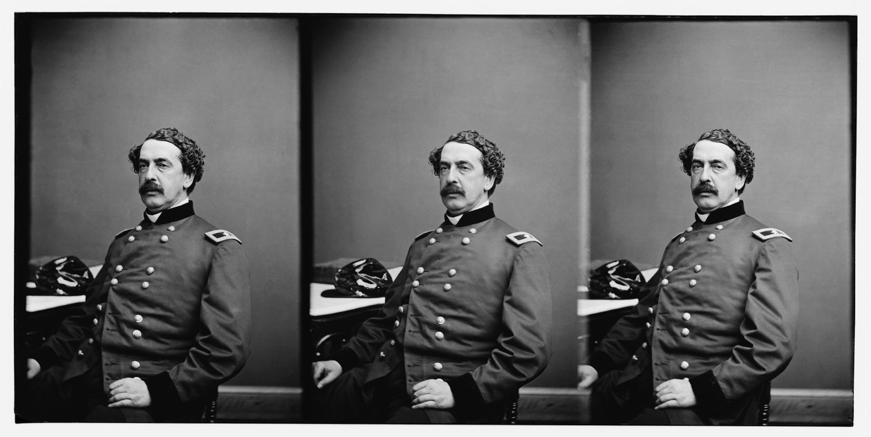 bryg. Gen. Abner Doubleday, początek 1862 autorstwa Mathew B. Brady