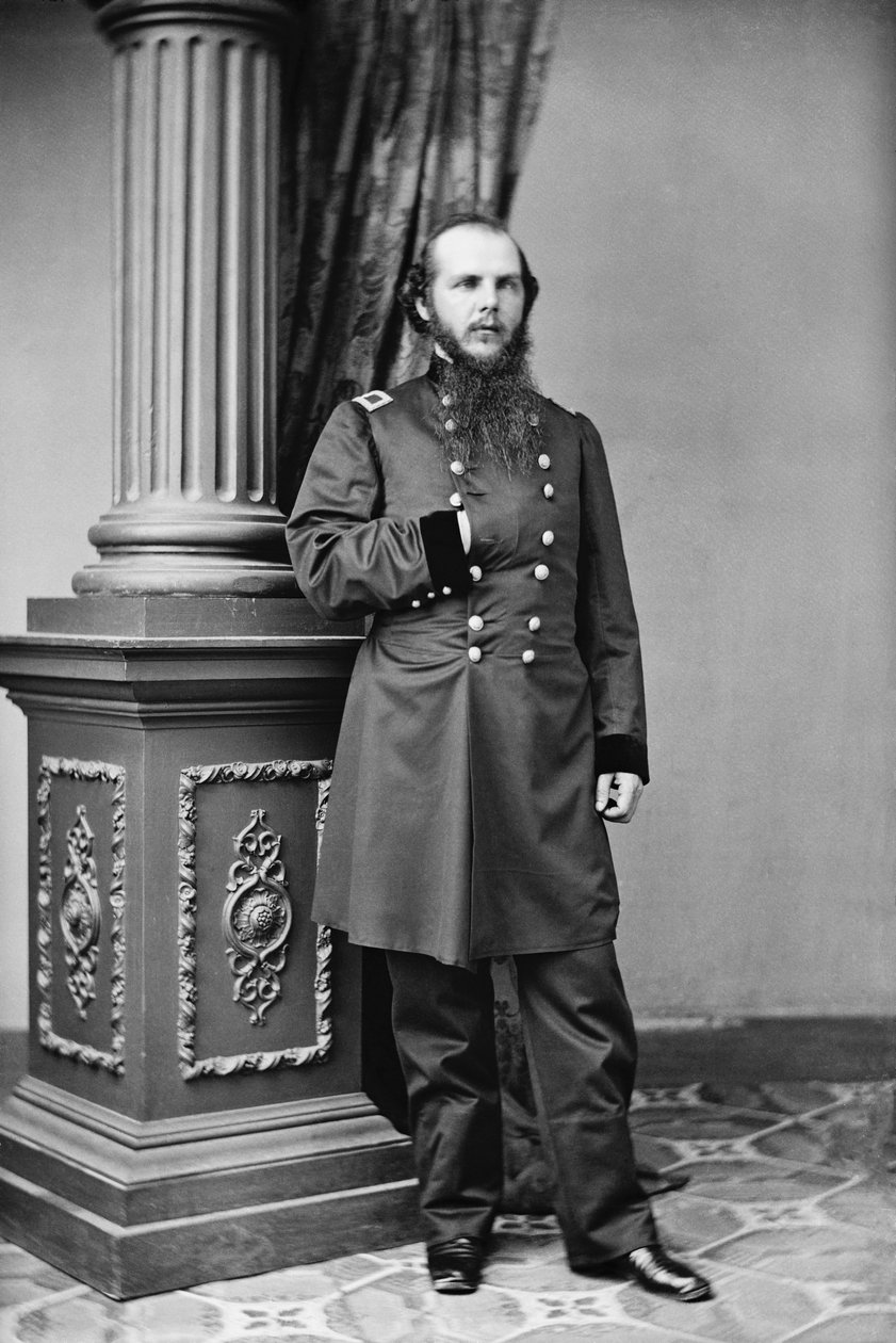bryg. Gen. John M. Schofield, koniec 1861 r autorstwa Mathew B. Brady