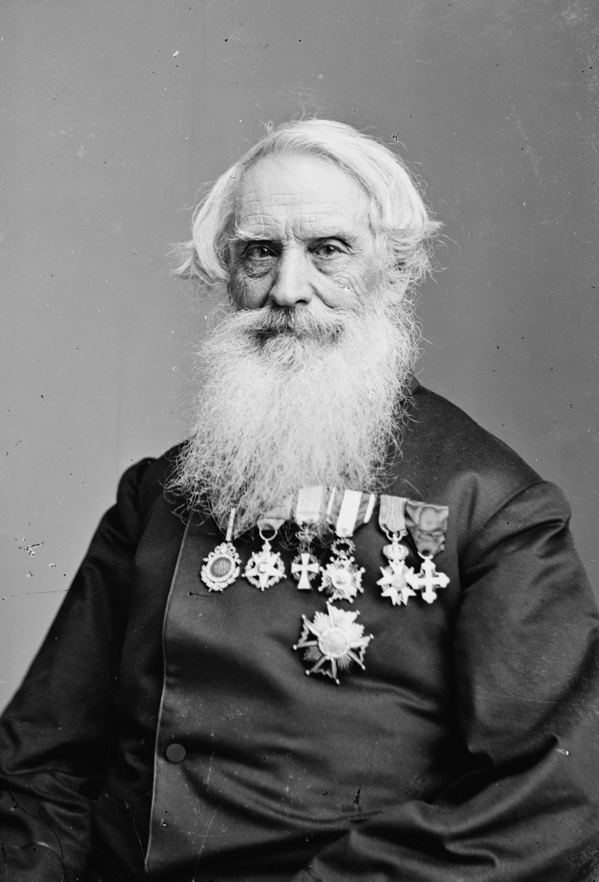 Samuel F.B. Morse, 1866 autorstwa Mathew B. Brady