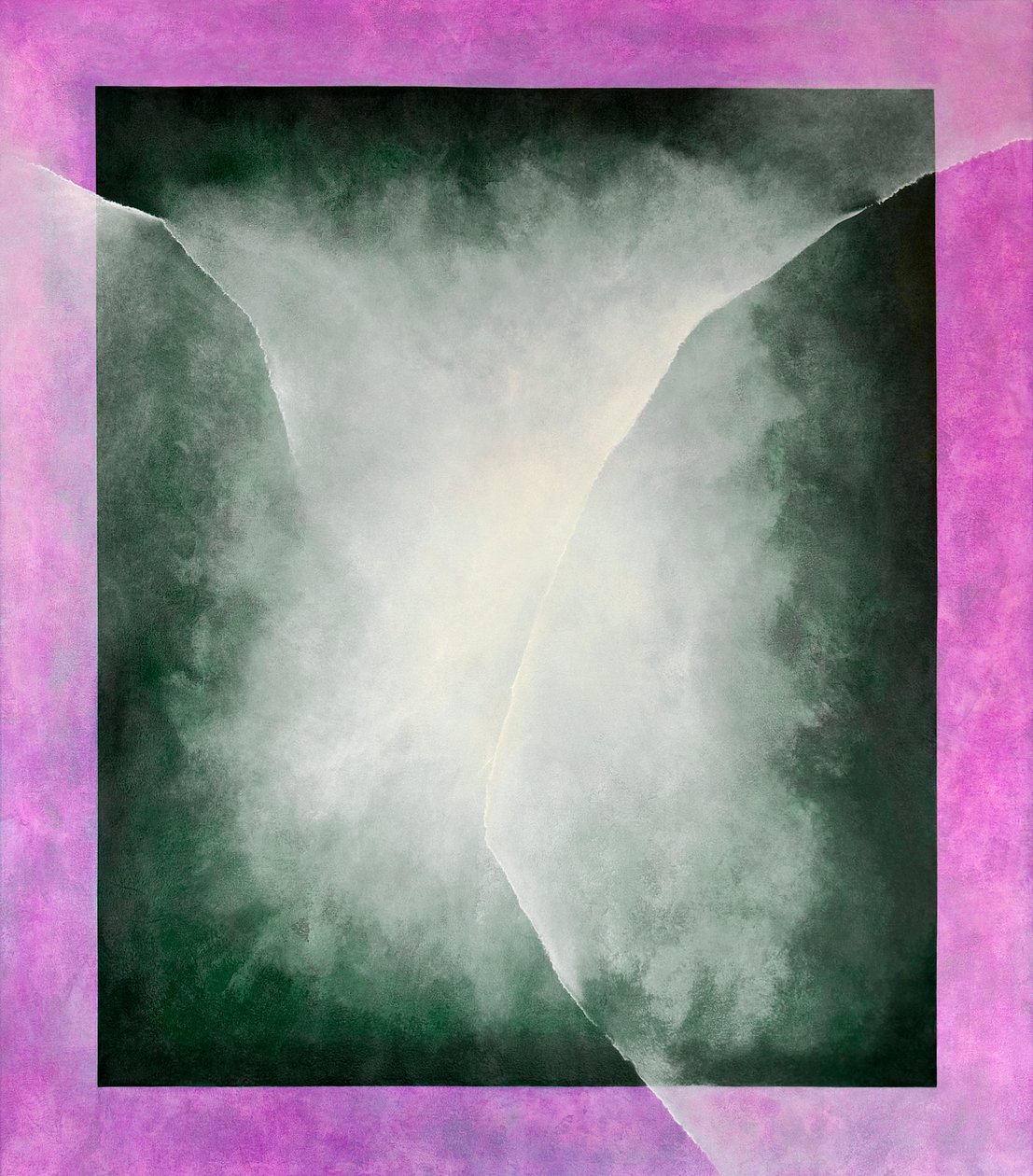 Ouroboros 3: Zielony, 2010 autorstwa Mathew Clum
