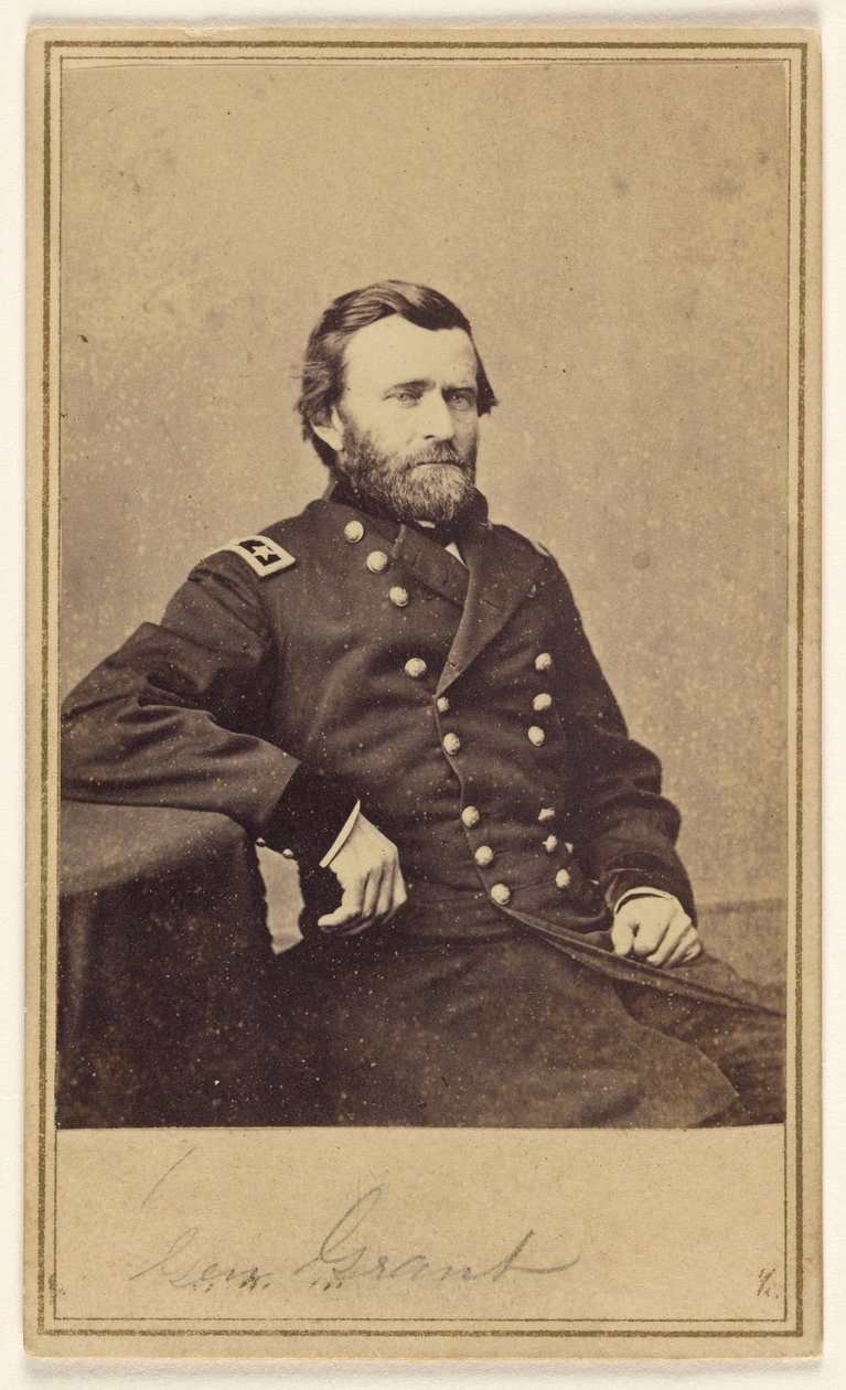 Generał [Ulysses S.] Grant autorstwa Mathew B. Brady